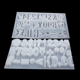 DIY Crystal Glue Strip Symbol Silicone Mold