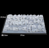 DIY Crystal Glue Strip Symbol Silicone Mold