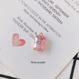 Glass Mixed Pendant Earrings Jewelry Accessories