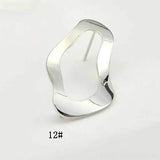 Copper Plated Oval Shape Earrings Accessories