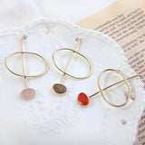 30pcs/lot Alloy Drop Oil Geometric Shape Earring/Bracelet/Necklace Pendants