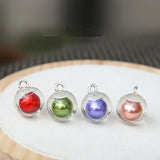 50pcs/lot Round Resin Earrings/Bracelet/Necklace Pendants