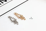 Diy jewelry earring pendants 30pcs/lot heart/Water droplets charms