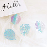 40pcs Tree Leaf Shape Alloy Charms for DIY Earring Pendants