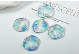 30pcs Resin Charms Flat Back Jewelry DIY Earrings Necklace Pendants