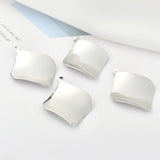 30pcs Geometric Copper Charms for DIY Earrings/Necklace Pendants