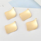 30pcs Geometric Copper Charms for DIY Earrings/Necklace Pendants