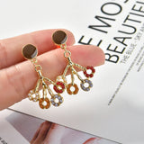 30pcs/lot Tree Shape Alloy Charms for DIY Jewelry Earrings/Necklace Pendants