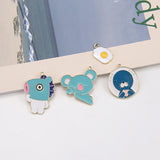 40pcs/lot Animal Drop Oil Charms for DIY Jewelry Earrings/Necklace Pendants