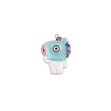 40pcs/lot Animal Drop Oil Charms for DIY Jewelry Earrings/Necklace Pendants