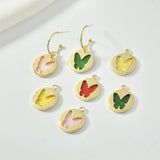 40pcs Geometric Alloy Charms for DIY Earrings/Necklace Pendants