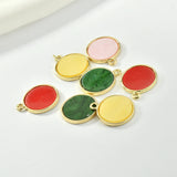 40pcs Geometric Alloy Charms for DIY Earrings/Necklace Pendants