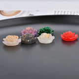 Resin Flower Beads Charms 50pcs/Lot DIY Jewelry Earrings Necklace Pendants
