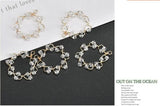 Crystal Beads Decoration Copper Charms for Earrings Pendants