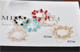 Crystal Beads Decoration Copper Charms for Earrings Pendants