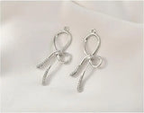 30pcs Cartoon Bow Ribbon Alloy Floating Locket Charms for Earring/Garment