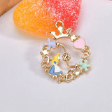 30pcs Girls/Hearts/Rabbits Alloy Locket Pendants Charms