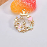 30pcs Girls/Hearts/Rabbits Alloy Locket Pendants Charms