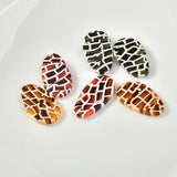 40pcs Geometry Water Drop Acrylic Beads for Earring Accessory