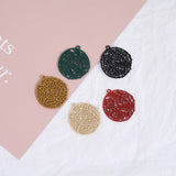 Geometry Rounds Alloy Charms for Earring Accessory