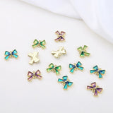 50pcs Cartoon Bow Floating Locket Pendants Charms