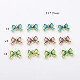 50pcs Cartoon Bow Floating Locket Pendants Charms