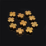 20Pcs Christian Cross Beads for DIY Rosary Bracelet Necklace
