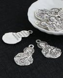 Diyalo 5Pcs Our Lady Theotokos Iverskaya Pendant DIY Rosary Chaplet Necklace