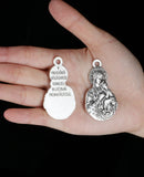 Diyalo 5Pcs Our Lady Theotokos Iverskaya Pendant DIY Rosary Chaplet Necklace