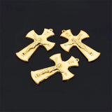 Diyalo 5Pcs Christian Enamel Jesus Charms for DIY Jewelry Making