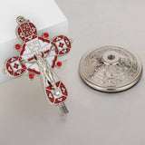 Crucifix Jesus on Cross Statue Orthodox Crosses Desktop Car Home Decoration