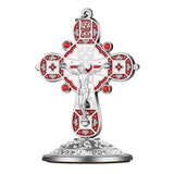 Crucifix Jesus on Cross Statue Orthodox Crosses Desktop Car Home Decoration