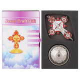 Crucifix Jesus on Cross Statue Orthodox Crosses Desktop Car Home Decoration
