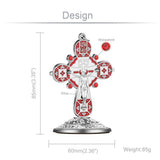 Crucifix Jesus on Cross Statue Orthodox Crosses Desktop Car Home Decoration