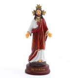 Diyalo Christ Heart Figurine Statue Open Arms Catholic Home Decor Gift