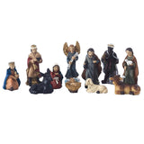 Diyalo Nativity Set Archangel Jesus Crib Manger Statue