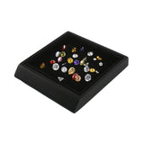 GemTrue Gem Box Gemstone Diamond Display Tray With Name Card Place