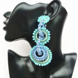 Bohemian Style Crystal Earrings - Birthday Gift