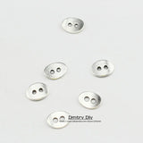 20PCS Jewelry Finding Clasp for 1.5mm Leather Rope DIY Charms Gift C0017