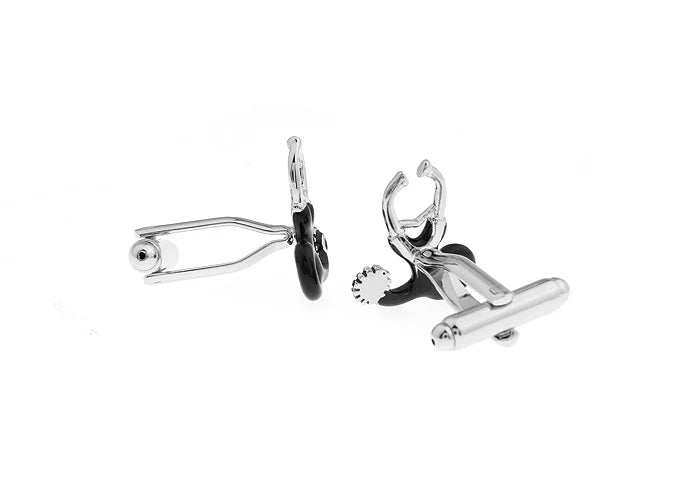 Doctor Stethoscope Cufflinks Copper Cuff Links