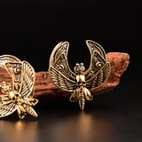 Doearko 2PCS Moth Saddle Ear Gauges 316 Stainless Steel Plugs Piercing