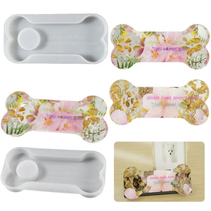 Dog Bone Silicone Mold for Epoxy Resin Crafts