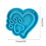 Dog Claw Silicone Mold Keychain Pendant Jewelry DIY