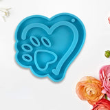 Dog Claw Silicone Mold Keychain Pendant Jewelry DIY
