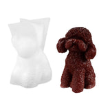 Dog Crystal Epoxy Resin Mold Fragrance Candle Wax Silicone Mould D7WB