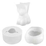 Dog Crystal Epoxy Resin Mold Animal Shape Fragrance Candle Wax Silicone Mould