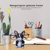 Dog Glasses Holder Stand Eyeglass Retainers Sunglasses Display (Bulldog)