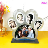 Dog Paw Shape Photo Frame Ornament Resin Mold DIY Making Desktop Decoration