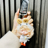 Cartoon Doll Keychain Star Eye Princess Girls' Toy Pendant Gift for Daughter