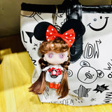 Cartoon Doll Keychain Star Eye Princess Girls' Toy Pendant Gift for Daughter